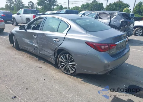 2018 Infiniti Q50 Luxe/Sport from USA, damaged, VIN JN1EV7AR6JM442422